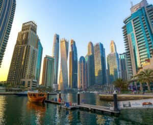 Image of Dubai high-rise buildings
